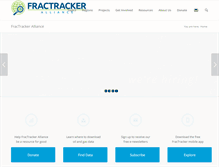Tablet Screenshot of fractracker.org